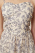 TEA TIME SHIMMER TOILE DRESS